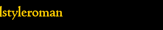 CloisterOldstyleRoman.ttf