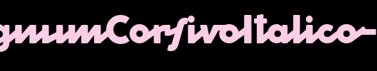 CocosignumCorsivoItalico-Hv-Trial_英文字体