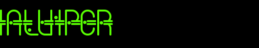 ColonialViper_英文字体
