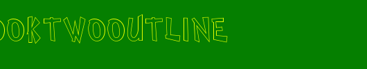 ComicBookTwoOutline.otf