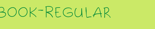 Comicbook-Regular_英文字体