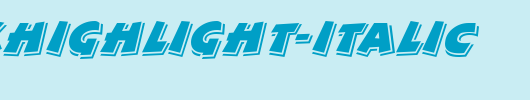 ComixHighlight-Italic.ttf