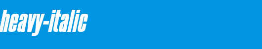 Commador-Heavy-Italic.ttf