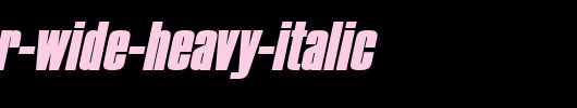 Commador-Wide-Heavy-Italic.ttf