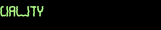 Commerciality_英文字体