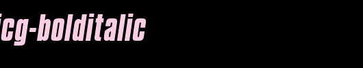 CompactaICG-BoldItalic.otf