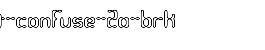 Compliant-Confuse-2o-BRK.ttf