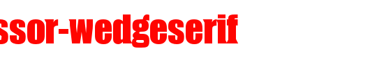 Compressor-WedgeSerif.otf