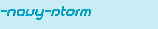 Comsat-Navy-Storm.otf