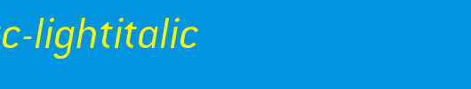 ConduitITC-LightItalic.otf