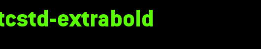 ConduitITCStd-ExtraBold.otf