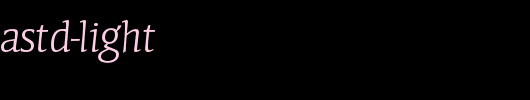 CongaBravaStd-Light.otf