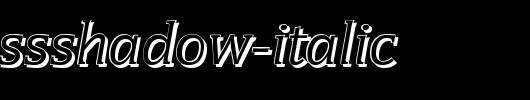 CongressShadow-Italic.ttf