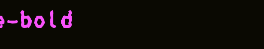 Console-Bold_英文字体