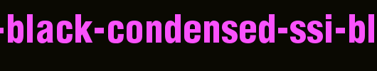 Context-Black-Condensed-SSi-Black-Condensed.ttf