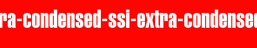 Context-Extra-Condensed-SSi-Extra-Condensed.ttf