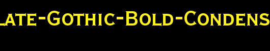 Copperplate-Gothic-Bold-Condensed-BT_英文字体