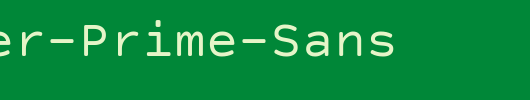 Courier-Prime-Sans_英文字体