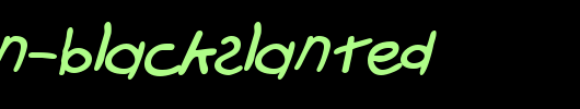 Crayon-BlackSlanted.ttf