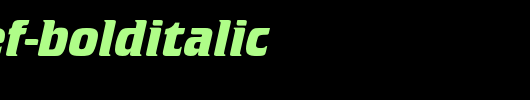 CrilleeEF-BoldItalic.otf