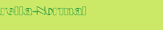 Cucchiarella-Normal_英文字体