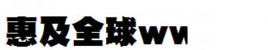 日本外字集字体系列DF超极太ゴシック体.ttc