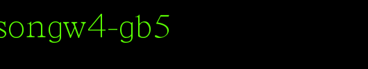 DFPFangSongW4-GB5.ttf