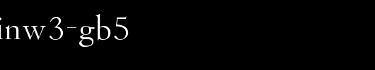 DFPShouJinW3-GB5.ttf