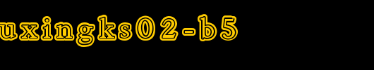 DFPZhouXingKS02-B5.ttf