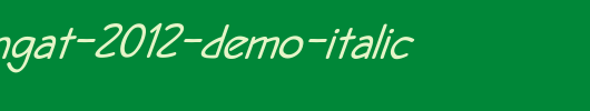 DHF-Semangat-2012-Demo-Italic.ttf