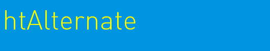 DIN-LightAlternate_英文字体