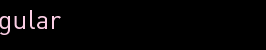 DIN-Regular_英文字体