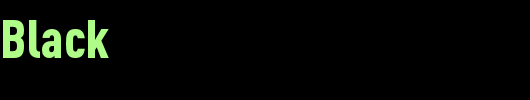 DINCond-Black_英文字体
