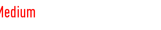 DINCond-Medium_英文字体