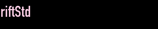 DINEngschriftStd_英文字体