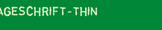 DINGarbageschrift-Thin.ttf