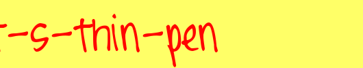 DJB-Brit-s-Thin-Pen.ttf