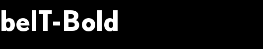 DTLNobelT-Bold_英文字体