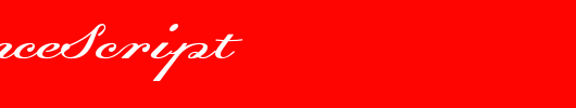 DallianceScript_英文字体