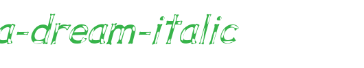 Dalmata-Dream-Italic.ttf