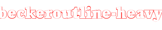 DanielBeckerOutline-Heavy.ttf