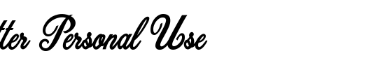 Dattermatter-Personal-Use_英文字体