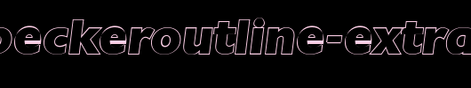 DavidBeckerOutline-ExtraBold-Italic.ttf