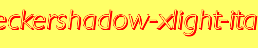 DavidBeckerShadow-Xlight-Italic.ttf