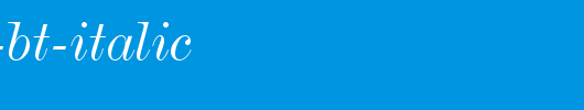 DeVinne-BT-Italic.ttf