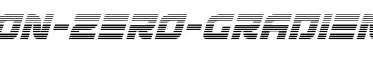 Defcon-Zero-Gradient-Italic.ttf