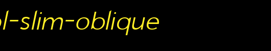 Delechol-Slim-Oblique.ttf