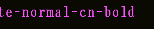 Delegate-Normal-Cn-Bold.ttf
