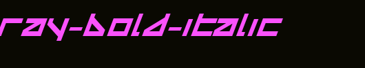 Delta-Ray-Bold-Italic.ttf