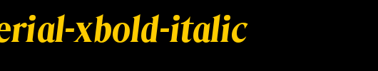DenverSerial-Xbold-Italic.ttf